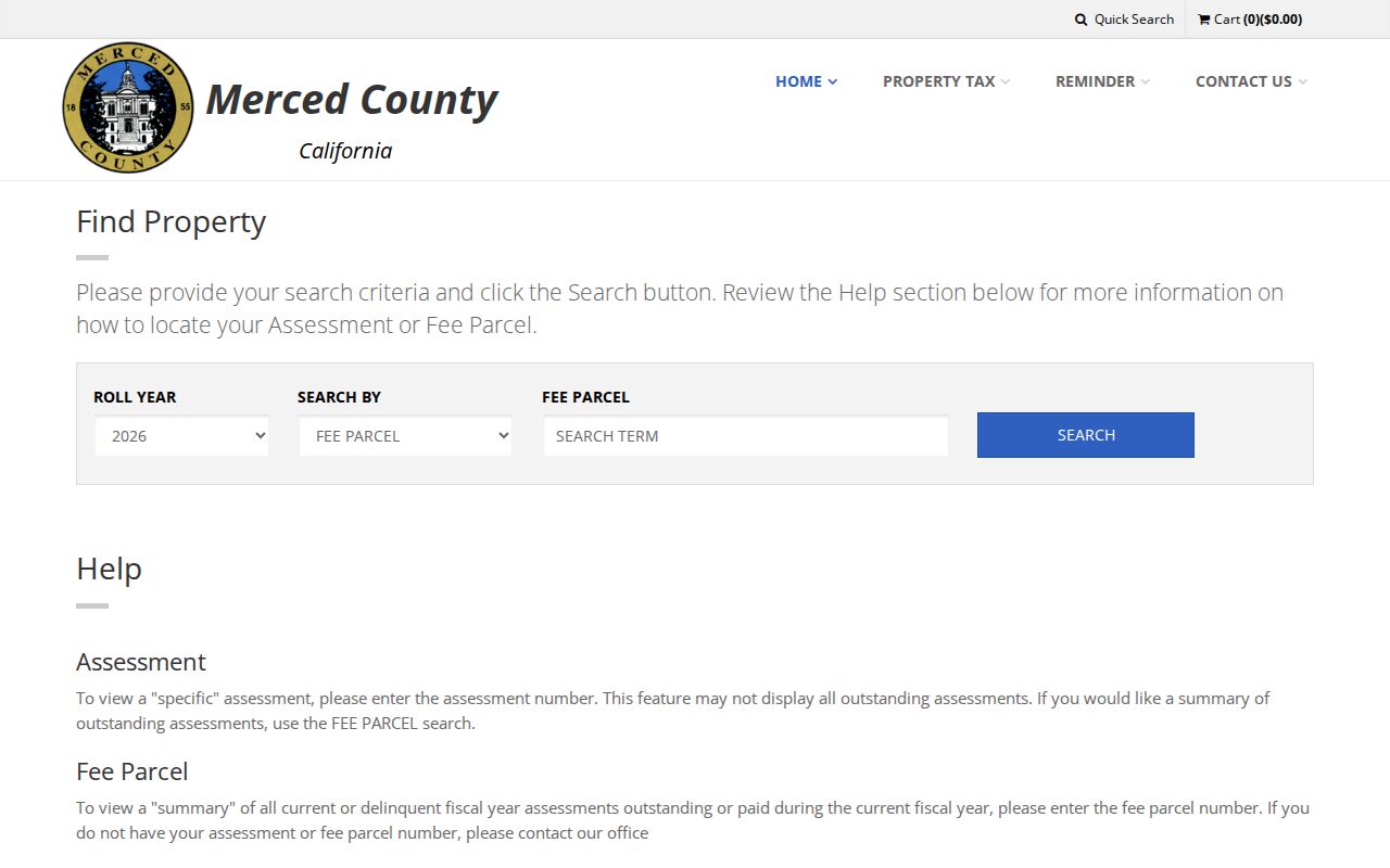 Los Banos people records in the Merced County tax search